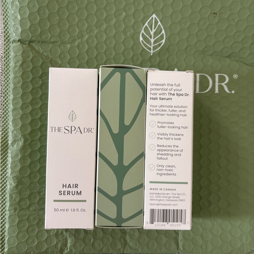 Spa Doctor Hair Serum 3 boxes NEW